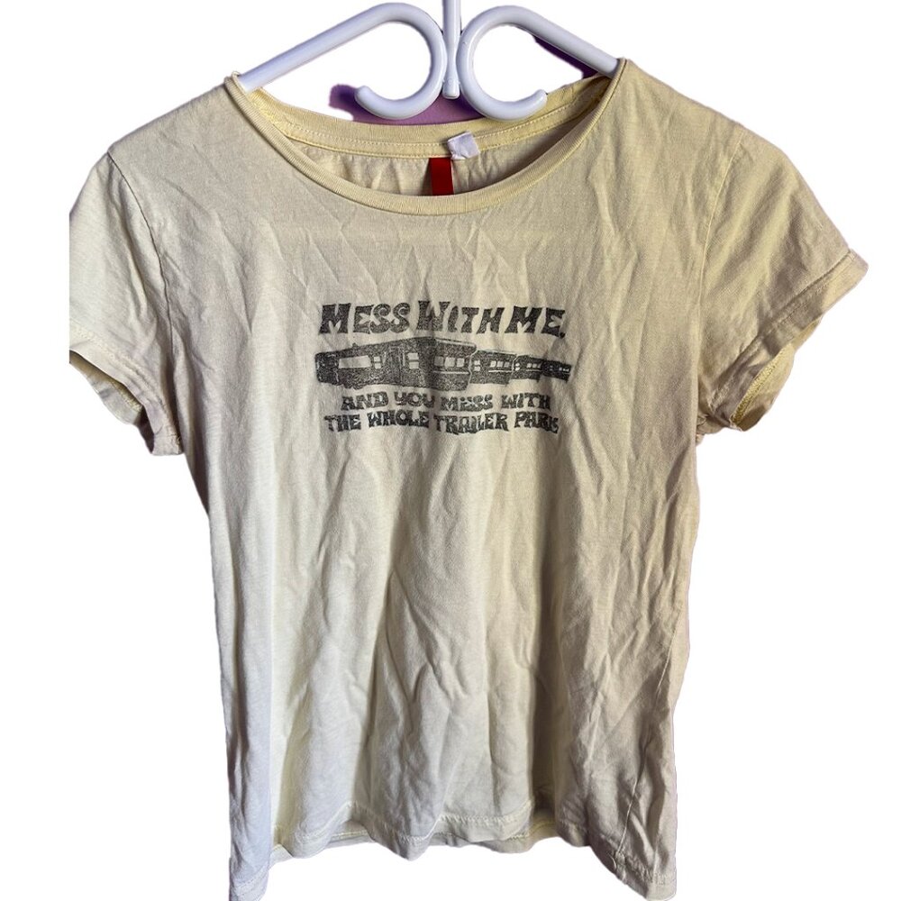 h&m trailer park graphic tee